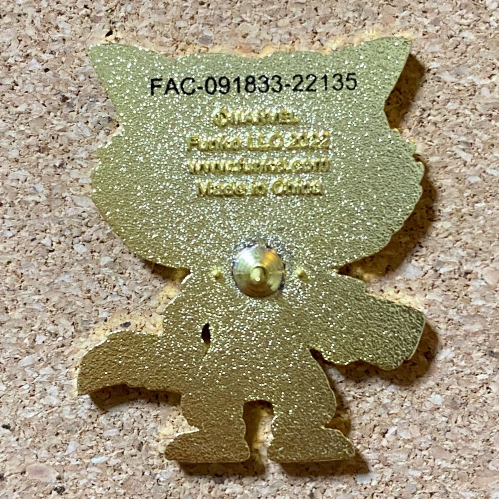 Funko Pop! Rocket Marvel Guardians of the Galaxy Enamel Pin - Picture 3 of 3